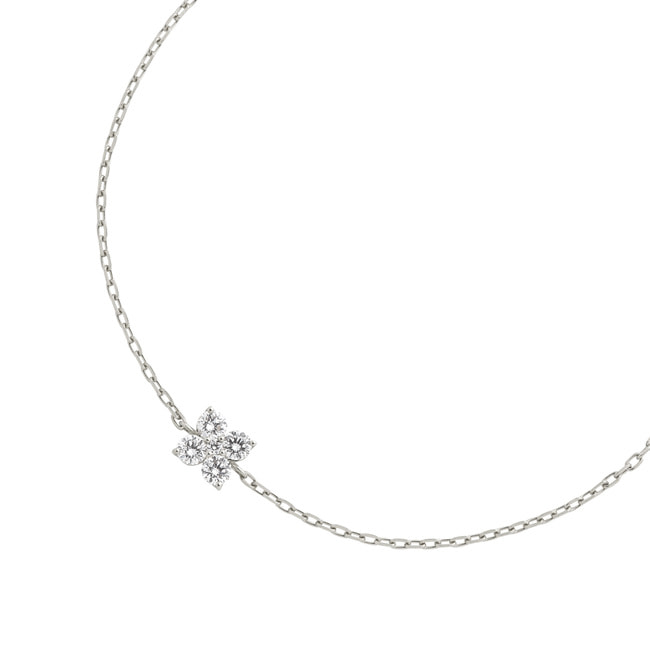 ダイヤモンド カローラ ブレスレット 0.20ct