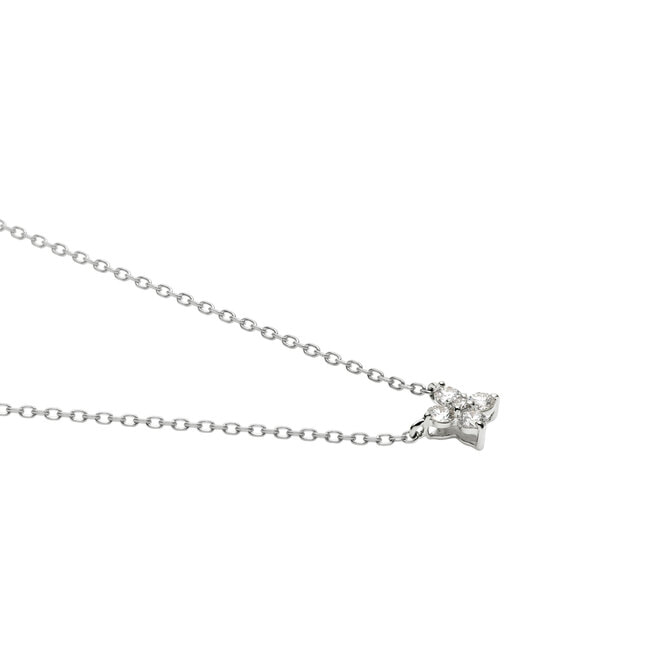 ダイヤモンド カローラ ネックレス 0.10ct