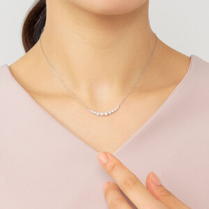ヴァンドーム青山 リュール ネックレス ダイヤモンド k18 AGVN647645DI ダイヤモンド リュール ネックレス 0.60ct