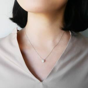 ダイヤモンド ガーランド ネックレス 0.23ct（APVN176140DI