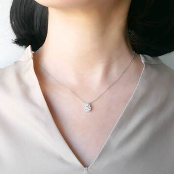 ドロップ オブ ガーランド ネックレス 0.40ct（APVN179343DI