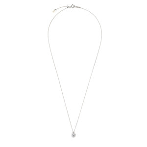 ヴァンドーム青山　プラチナ　ドロップ　オブ　ガーランド　ネックレス ドロップ オブ ガーランド ネックレス 0.15ct（APVN180643DI