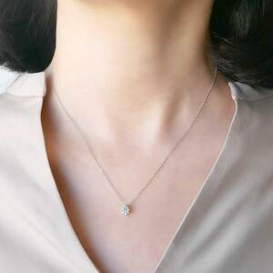 ドロップ オブ ガーランド ネックレス 0.10ct（APVN180740DI