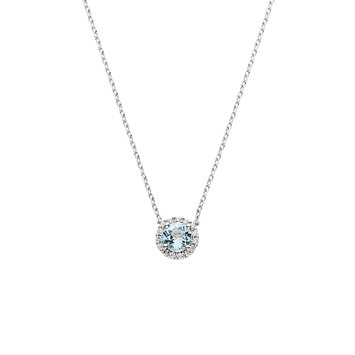 アクアマリン ネックレス