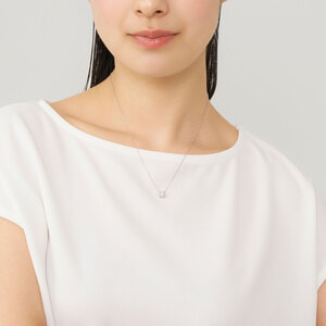 APVN190845DI ダイヤモンド グレース ネックレス 0.37ct｜ネックレス