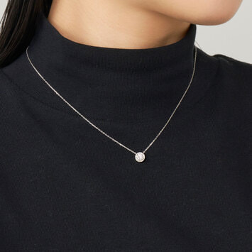 APVN190845DI ダイヤモンド グレース ネックレス 0.37ct｜ネックレス