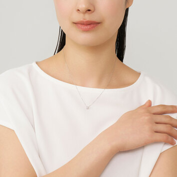 APVN190943DI ダイヤモンド グレース ネックレス 0.15ct｜ネックレス