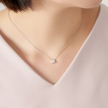 大粒天然ダイヤモンドネックレス 1.062ct/44.5cm/3.13g 大粒天然ダイヤモンドネックレス 1.062ct/44.5cm/3.13g レディース