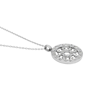 [新品仕上済] ヴァンドーム青山 プラチナ ダイヤモンド お花 ネックレス APVN201465DI ダイヤモンド ネックレス｜ネックレス｜ヴァン