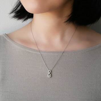 最終値下新品10K VendomeAoyamaダイヤモンドネックレス39600円 ダイヤモンド ネックレス | Vendome Aoyama (Women)/ヴァン
