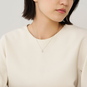 APVN206745DI ダイヤモンド グゥット ネックレス 0.16ct｜ネックレス