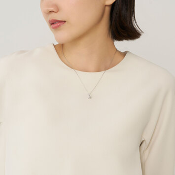 APVN206845DI ダイヤモンド グゥット ネックレス 0.27ct｜ネックレス