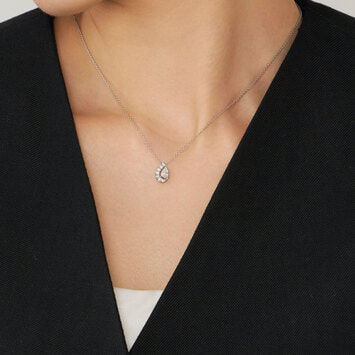 APVN206845DI ダイヤモンド グゥット ネックレス 0.27ct｜ネックレス