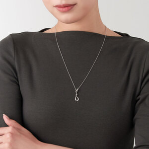 marie claire 3月号掲載】プラチナ ネックレス 2way marie claire 3月号掲載】プラチナ ネックレス 2way