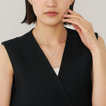 APVN216945DI ダイヤモンド カローラ ネックレス 0.70ct｜ネックレス