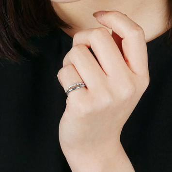 APVR0456__DI ダイヤモンド ピンキーリング｜ピンキーリング