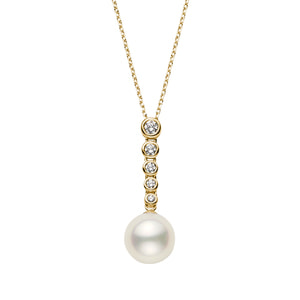 値下げ交渉可能Vendôme Aoyama パール＆ダイヤモンド Ptネックレス ダイヤモンド ネックレス（AJAN164140DI）｜ネックレス｜ヴァン