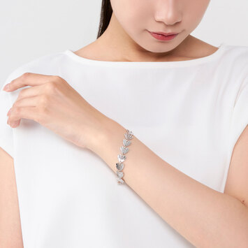 Vendome Aoyama シルバーブレスレット va vendome aoyama ブレスレット シルバー パール ステーション