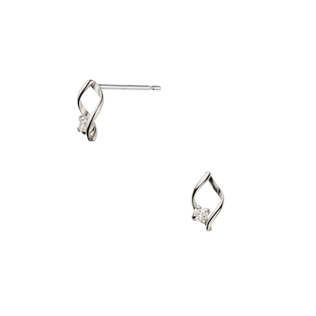 ホワイトトパーズ ピアス