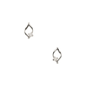 GABA0374__TH ホワイトトパーズ ピアス｜ピアス｜ヴイエー