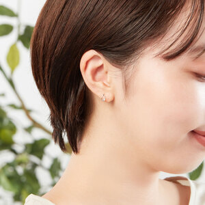 Vendome Aoyama ホワイトトパーズピアス ホワイトトパーズ ピアス（AJBA2360__TH）｜ピアス｜ヴァン