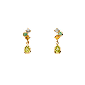 美品 ヴァンドーム青山 Vendome ピアス ペリドット ダイヤモンド K18 AJVA2366__PD ペリドット ピアス｜ピアス｜ヴァンドーム青山