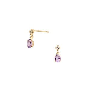 Vendome Aoyama アメジストスクエアカットピアス AJVA2421__AM アメシスト ピアス｜ピアス｜ヴァンドーム青山