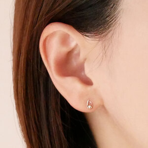 ヴァンドーム青山　ダイヤモンドピアス　ピンクゴールド ピンクゴールド ピアス｜ヴァンドーム青山（Vendome Aoyama
