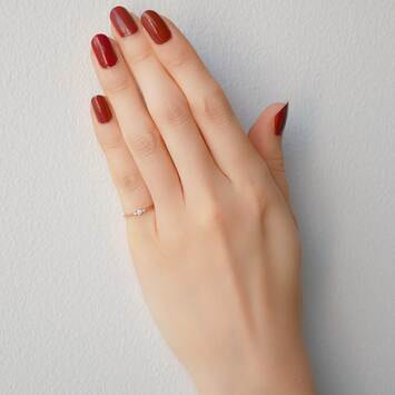 ダイヤモンド ピンキーリング