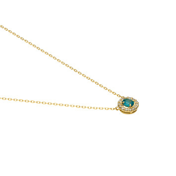 エメラルド ダイヤモンド ネックレス