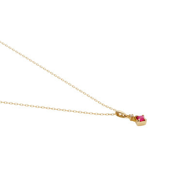 ルビー ネックレス