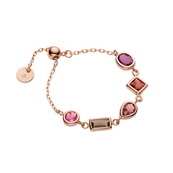 【CLASSY. ONLINE掲載】ピンクカラー チェーンリング