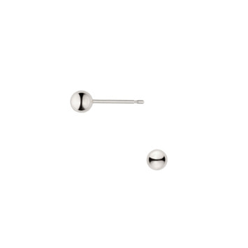 ホワイトゴールド ピアス