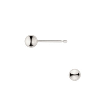 ホワイトゴールド ピアス