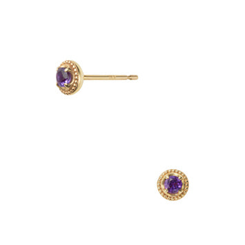 アメシスト ピアス