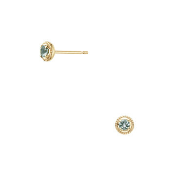 アクアマリン ピアス