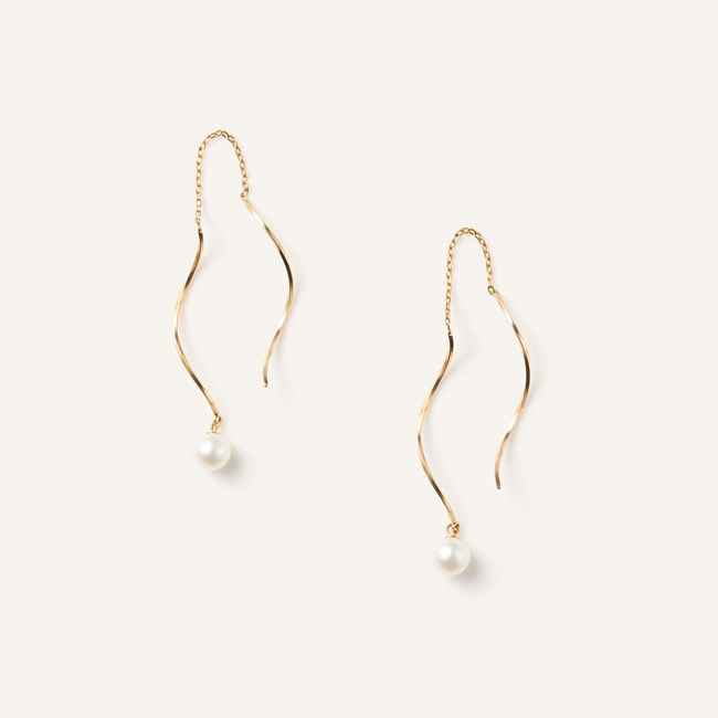 淡水パール ピアス