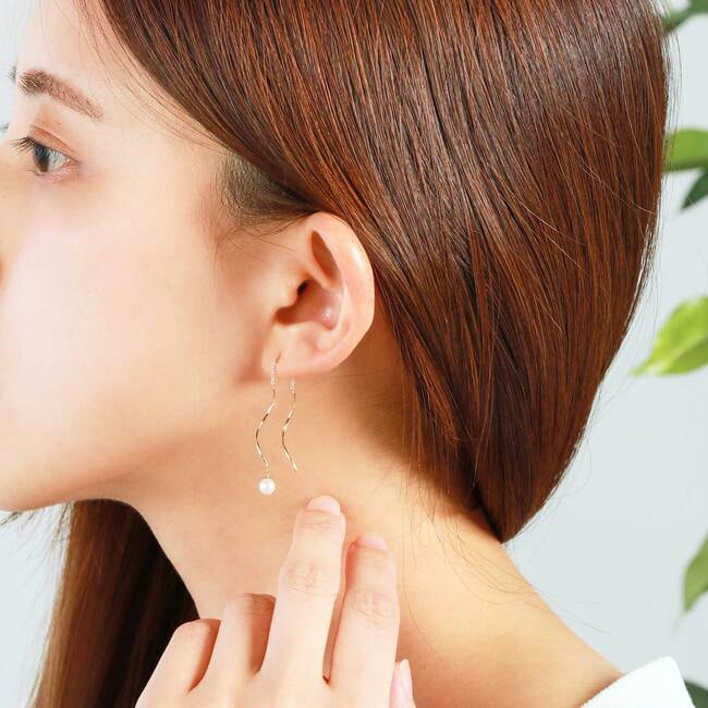 淡水パール ピアス