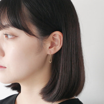 ダイヤモンド ピアス（GJVA0202__DI）｜ピアス｜ヴイエー ヴァン