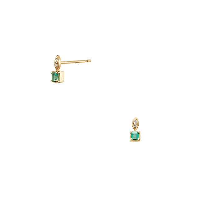 エメラルド ピアス（GJVA0320__EM）｜ピアス｜ヴイエー ヴァン