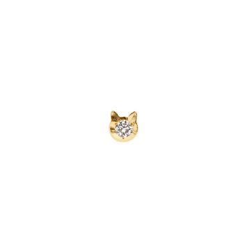 ねこ ダイヤモンド ピアス(片耳用)（GJVA0355H_DI）｜ピアス｜ヴイエー ヴァンドーム青山（va vendome aoyama）【公式通販】