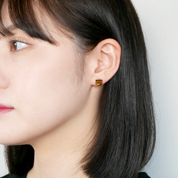 タイガーアイ・バーピアス | jojono