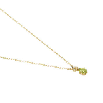 ペリドット ネックレス