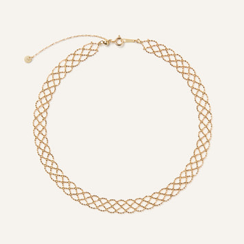 ゴールド✭ネックレス Crystal Medallion Necklace