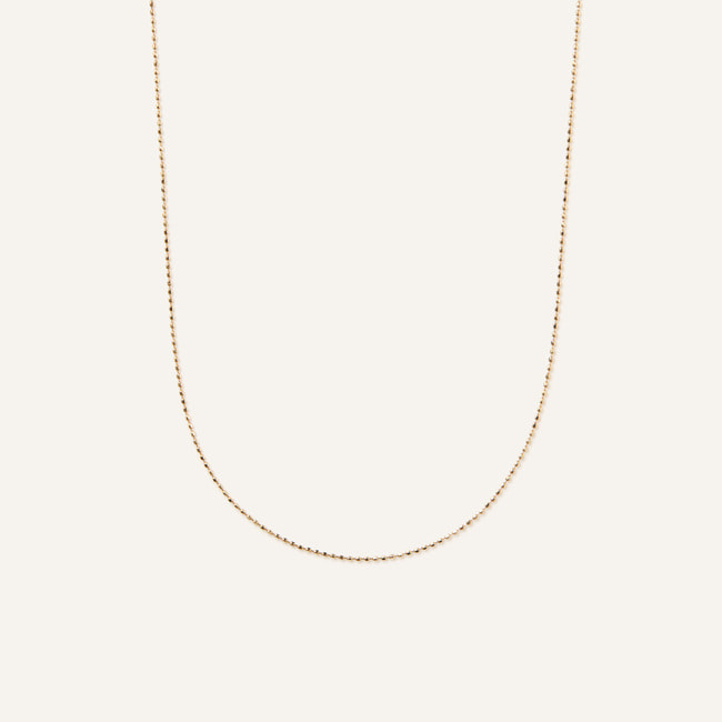 ゴールド チェーンネックレス・40cm