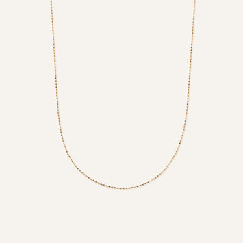 ゴールド チェーンネックレス・40cm
