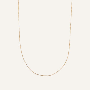 ゴールド チェーンネックレス・60cm