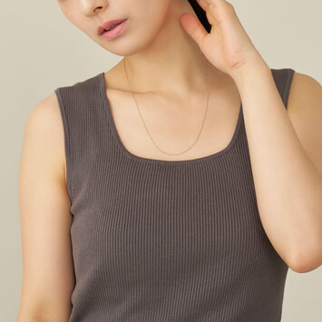 ゴールド チェーンネックレス・60cm