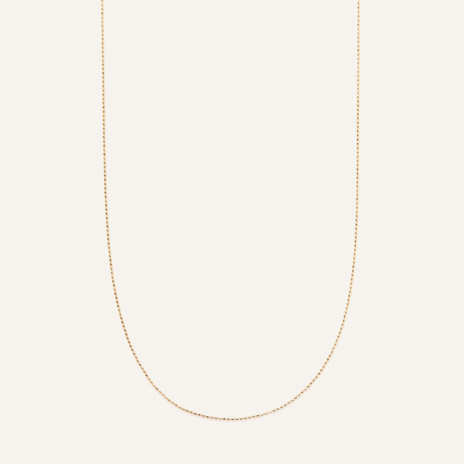 ゴールド チェーンネックレス・80cm