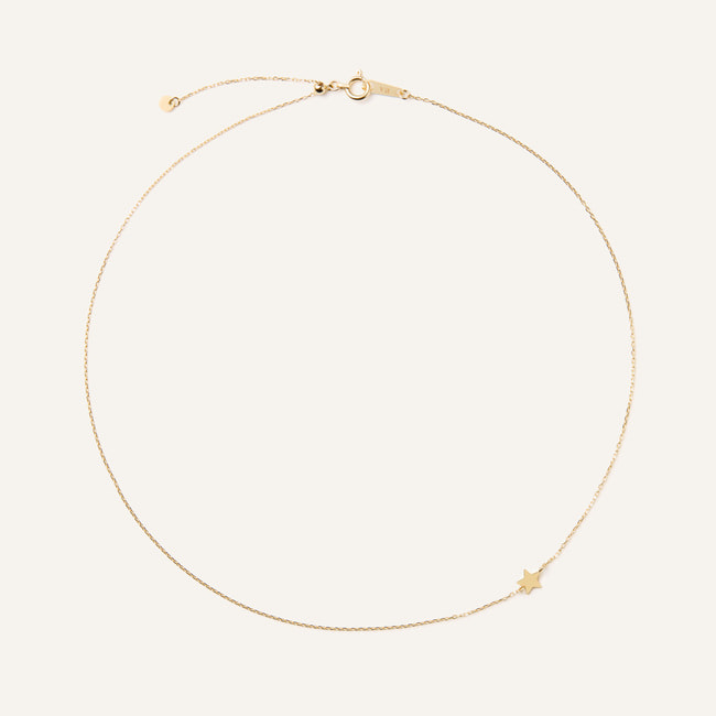 ビューティマーク スター ゴールド ネックレス